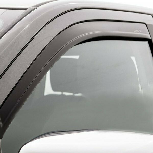 AVS Matte Black Side Window Deflectors For Toyota Tundra Double Cab 07-20-774015