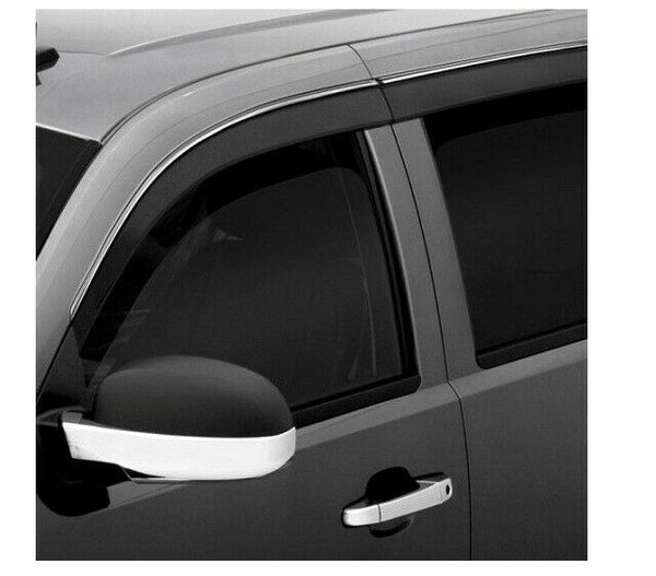 AVS Matte Black Side Window Deflectors For Silverado/Sierra 2500HD 15-18- 774033