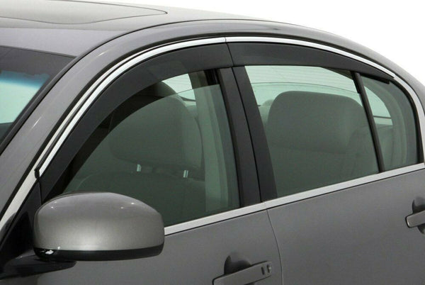 AVS Rain Guards Tape-On 4Pc Window Vent Visor For 06-10 Volkswagen Jetta  794005