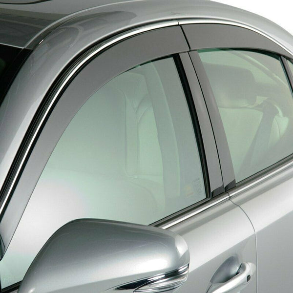 AVS Smoke Chrome Trim Side Window Deflectors For Honda Accord 2008-2012 - 794007