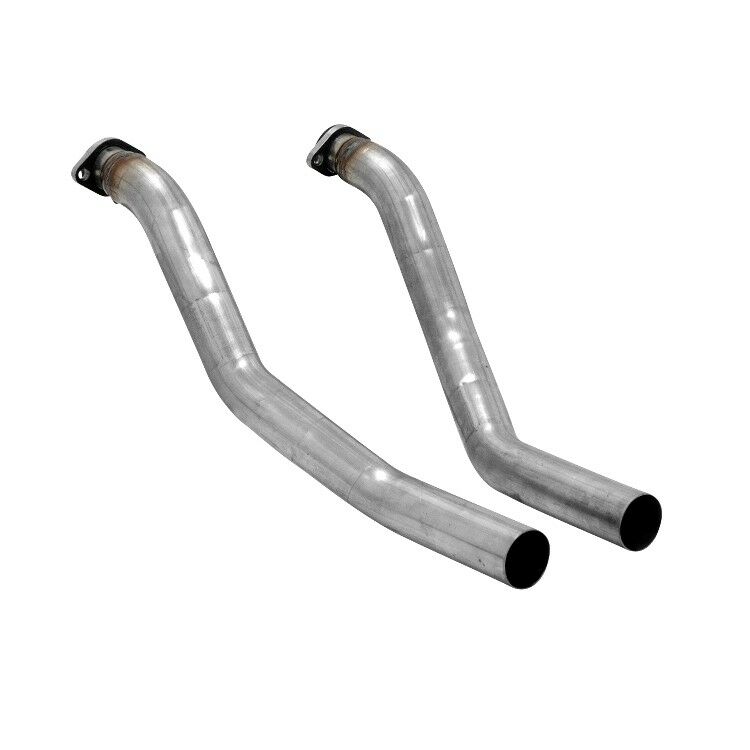 Flowmaster 2.5" 409S Stainless Steel Manifold Downpipes For 64-66 Mustangs 81076