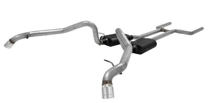 FLOWMASTER Stainless Steel Cross-Member Back Exhaust for 62-67 Chevy II - 817673