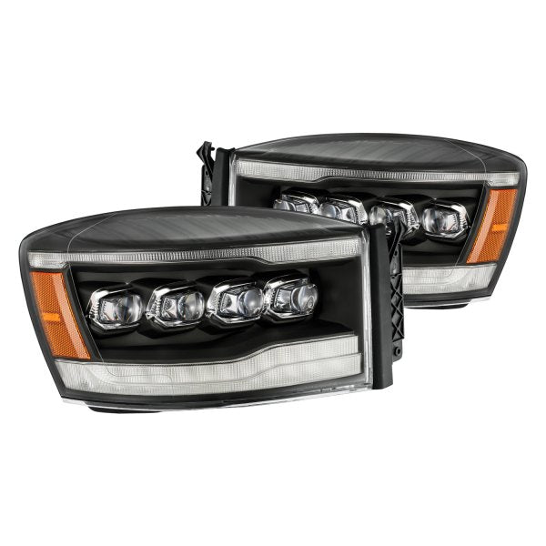 AlphaRex DRL Bar Projector LED Headlights For Dodge Ram 2006-2009 880536