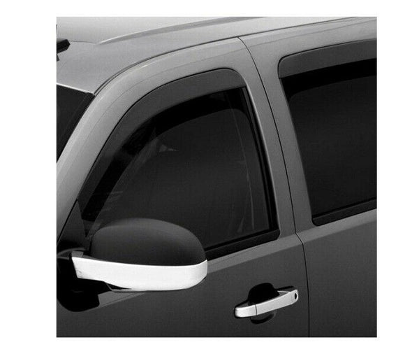AVS Dark Smoke Side Window Deflectors For Chevrolet Express 2004-2020 - 892018
