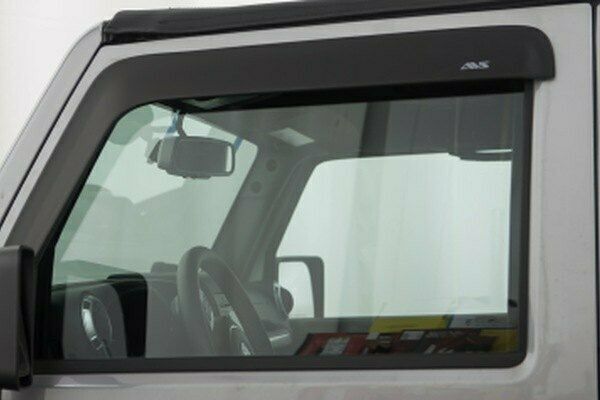 AVS Rain Guards 2Pc Low-Profile Window Vent Visor For 07-18 Jeep Wrangler 892020