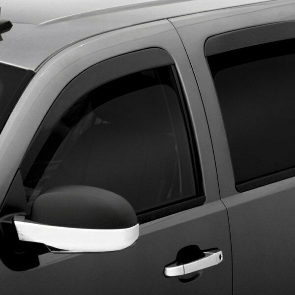 AVS Dark Smoke Side Window Deflectors For Jeep Gladiator Crew Cab 2020 - 892025