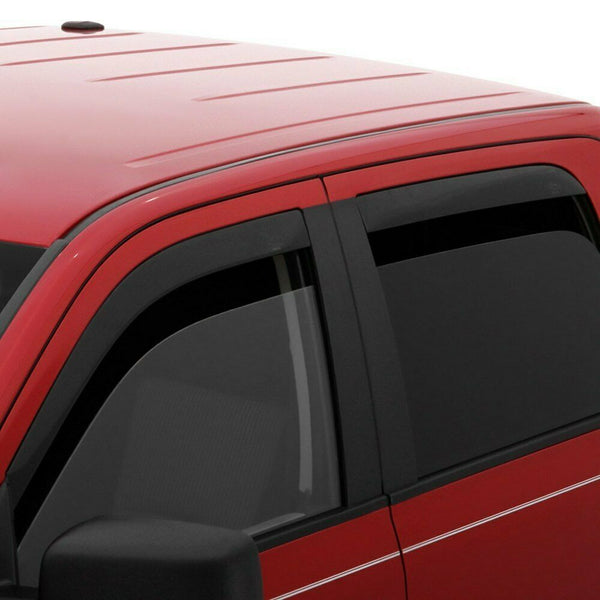 AVS 4Pc Window Vent Visor For 2015-18 Chevy Silverado 1500 Extended Cab - 894040