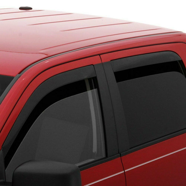 AVS 4Pc Low-Profile Window Vent Visor Smoke For 2011-2019 Ford Explorer - 894052