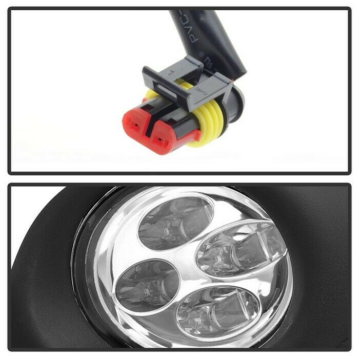 Spyder Auto DRL LED Fog Lights w/Switch Fits 2013-2015 Nissan Altima - 9031649