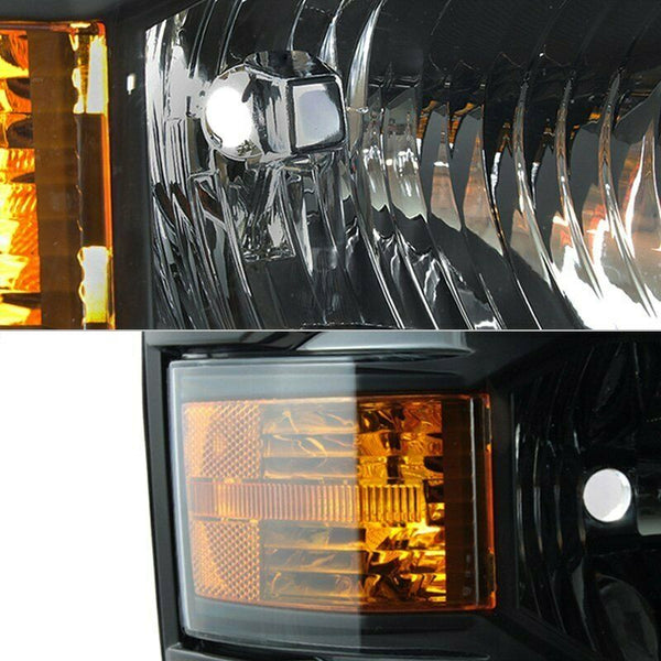 Spyder Head Lights Factory Style for 2014 - 2015 Chevy Silverado 1500 - 9040085