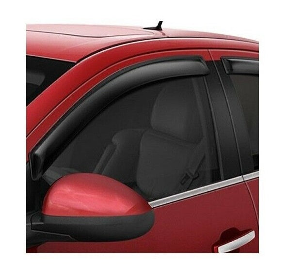 AVS 2-Pc Dark Smoke Front Side Window Deflectors For Honda Civic 12-15 - 92729