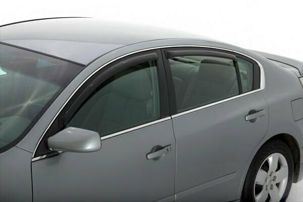 AVS Dark Smoke Side Window Deflectors For Nissan Altima Sedan 4-Dr 07-12 - 94005