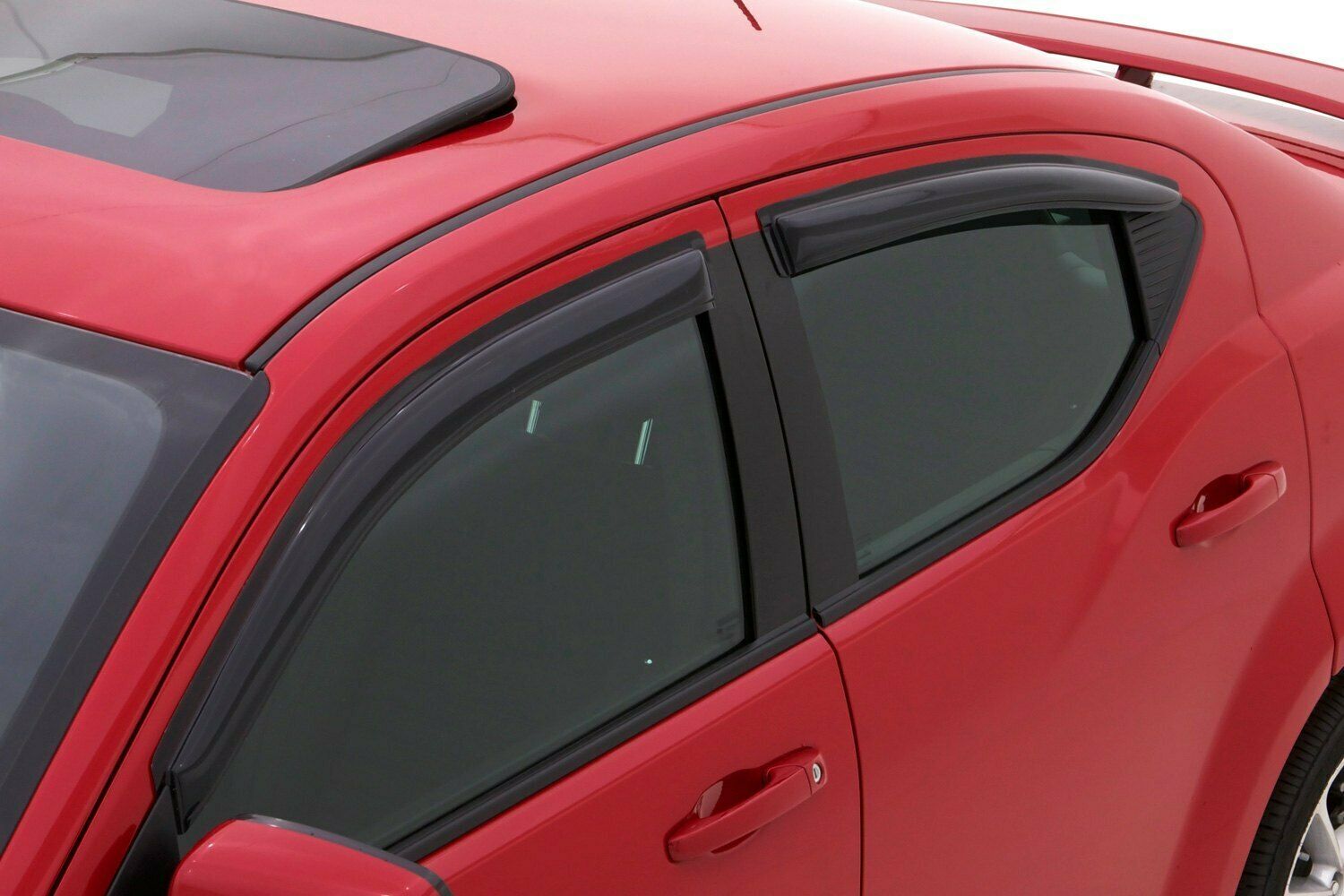 AVS Dark Smoke Side Window Deflectors For Dodge Avenger 4-Door 2008-2014 - 94065