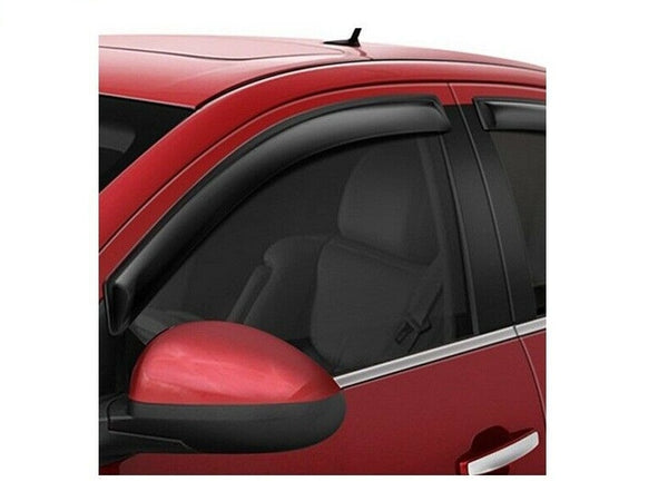 AVS 4-Pc Dark Smoke Side Window Deflectors For Toyota Matrix 2009-2013 - 94093