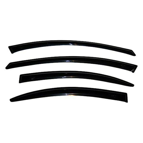 AVS 4-Pc Dark Smoke Side Window Deflectors For Chrysler LHS 1999-2002 - 94107