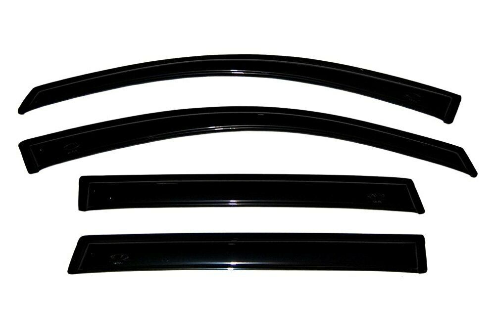 AVS 4-Pc Dark Smoke Side Window Deflectors For Buick LeSabre 2000-2005 - 94259