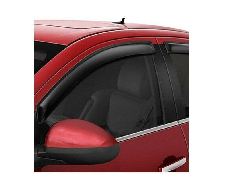 AVS 4-Pc Dark Smoke Side Window Deflectors For Toyota Tercel Sedan 95-99 - 94338