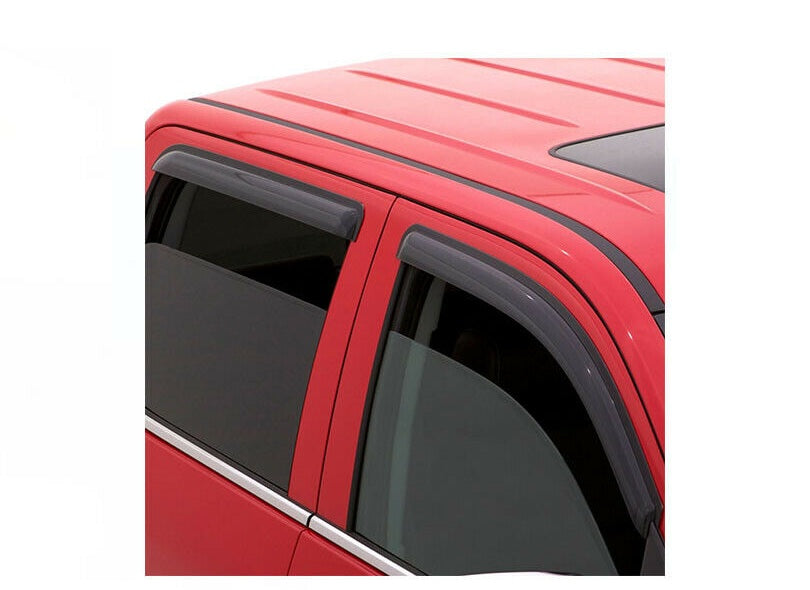 AVS 4Pc Tape-On Dark Smoke Window Vent Visor For 2001-07 Toyota Highlander 94357