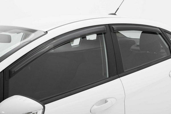 AVS Dark Smoke Side Window Deflectors For Ford Fiesta 4-Door 2009-2019 - 94547