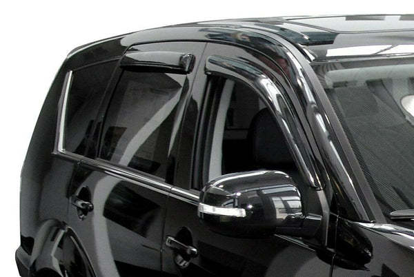 AVS Dark Smoke Side Window Deflectors For Mitsubishi Outlander 2011-2020 - 94642