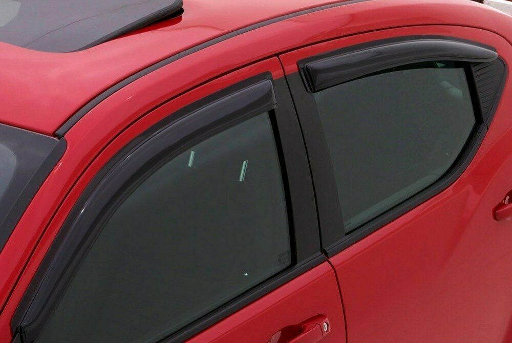 AVS Dark Smoke Side Window Deflectors For Ford Fusion 4-Door 2013-2020 - 94714