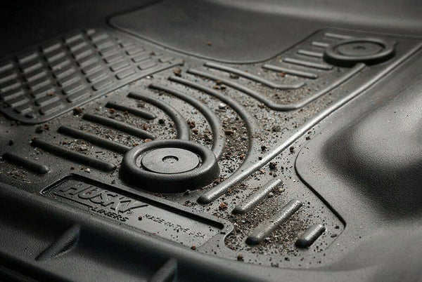 Husky Liners Weatherbeater Front & Rear Floor Mats For 2017-2019 Jeep Compass