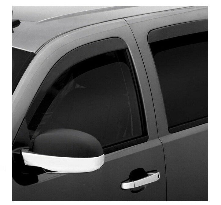 AVS Dark Smoke Side Window Deflectors For Dodge Ram 1500 Quad Cab 02-08 - 994051
