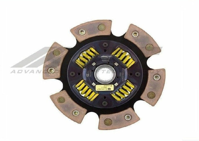 ACT For Acura & Honda Clutch Friction Disc-6 Pad Sprung Race Disc - 6224210