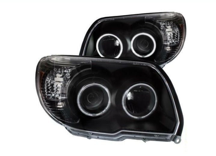 ANZO FOR 06-09 TOYOTA 4RUNNER BLACK PROJECTOR HEADLIGHTS w/HALO - 111320