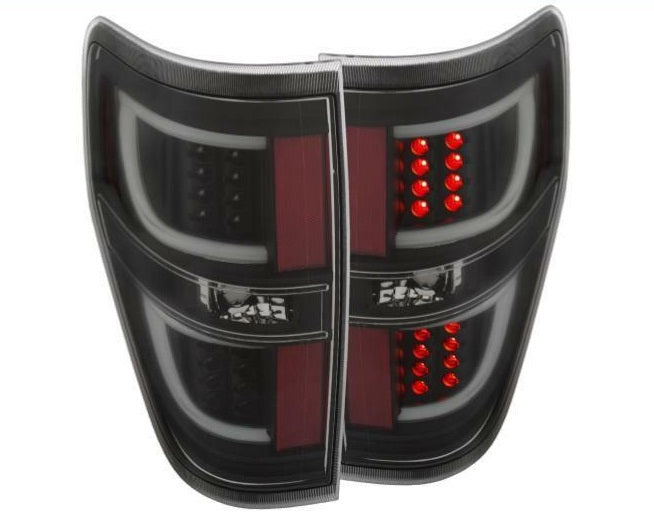 Anzo For 2009 - 2014 FORD F-150 L.E.D  Tail Lights G2 Black - 311257