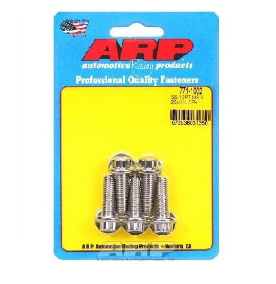 ARP Metric Thread Bolt Kit M8 x 1.25 25mm UHL - 771-1002