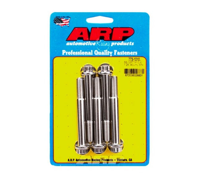 ARP Metric Thread Bolt Kit M10 x 1.25 80mm UHL - 773-1010