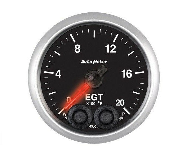 AutoMeter 0-2000 °F Elite Series Analog Pyrometer/EGT Gauge - 5645
