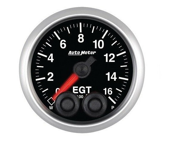 AutoMeter 0-1600 �F Elite Series Pyrometer Analog Gauge 2-1/16" - 5646