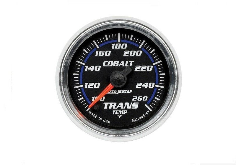 AutoMeter Transmission Temperature Cobalt Analog Gauge 100-260 �F - 6157