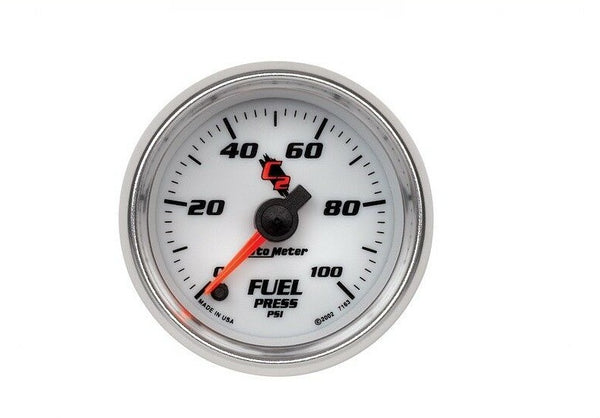 AutoMeter C2 Fuel Pressure Analog Gauge  0-100 PSI - 7163
