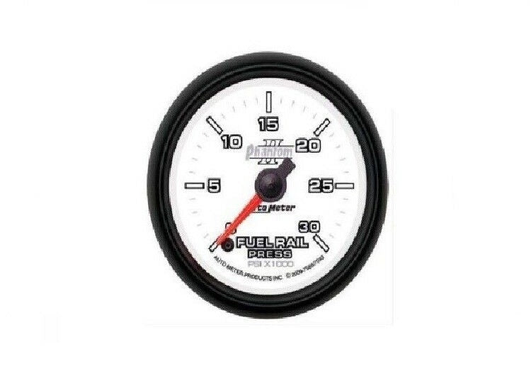 AutoMeter Phantom II Analog Fuel Rail Pressure Gauge - 7586