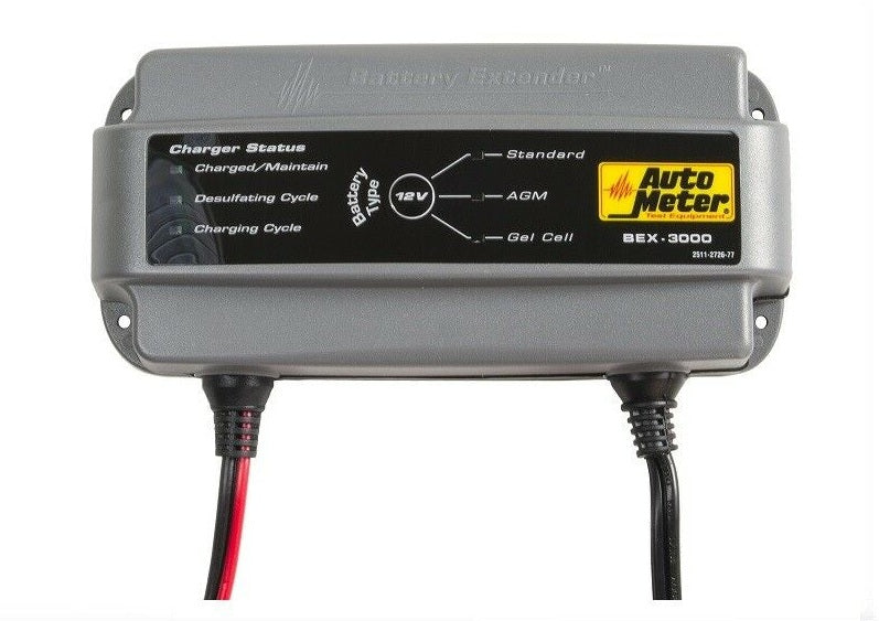 AutoMeter Battery Extender 12V / 3 AMP - BEX-3000
