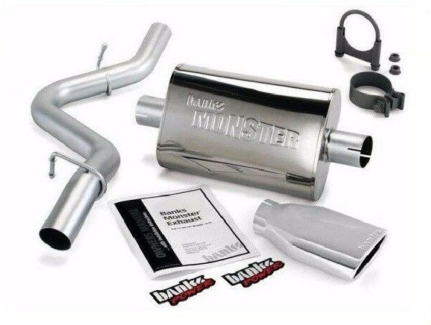 Banks Power Monster Exhaust System For 1997-1999 Jeep 2.5/4.0L Wrangler-51312