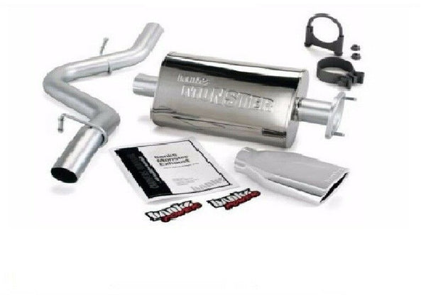 Banks Power Monster Exhaust System Fits 04-06 Jeep 4.0L Wrangler Unlimited-51315