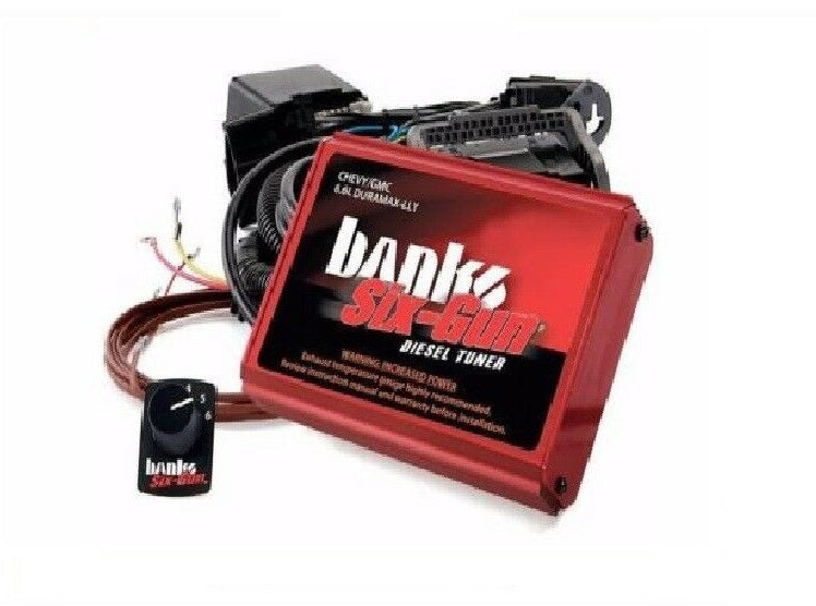 Banks Power Six-Gun Diesel Tuner  W/Switch Fits 2004-2005 Chevy 6.6L - 63717