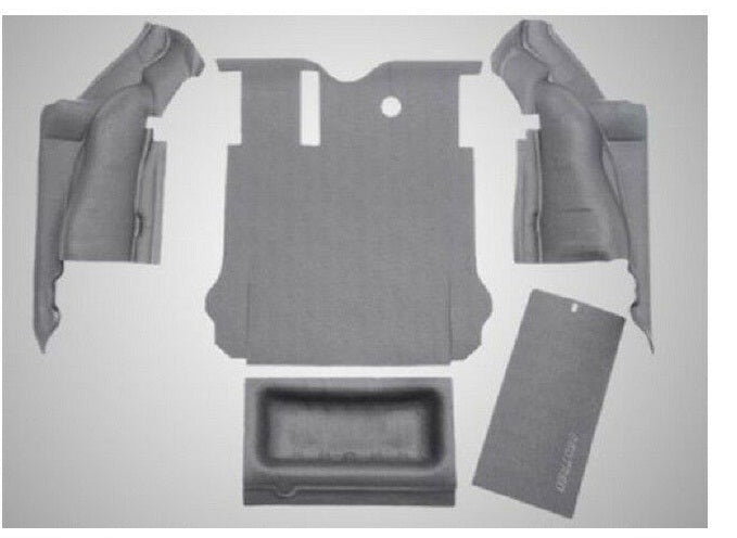 BedRug Custom 3 Piece Front Floor Liner Kit for Wrangler JK 2 Door-BRJK11F2