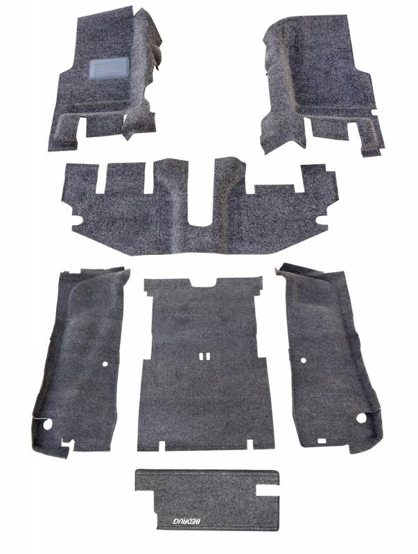 BedRug Carpet and Vinyl Floor Kits For Jeep Wrangler 2004-2006 CBRLJ04