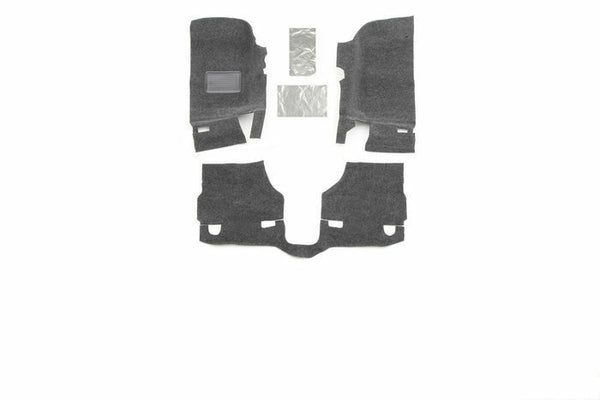 BedRug Custom 3 Piece Front Floor Liner Kit for Wrangler JK 2 Door-BRJK11F2