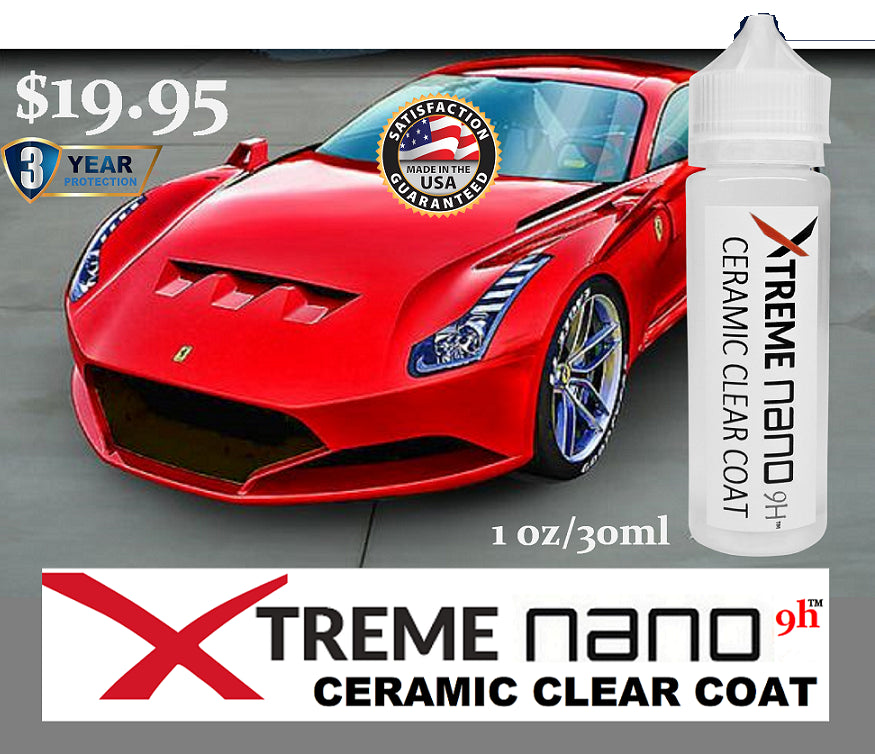 CERAMIC - PRO CAR NANO COATING  9H XTREME SYNTHETIC WAX POLISH PAINT PROTECTION