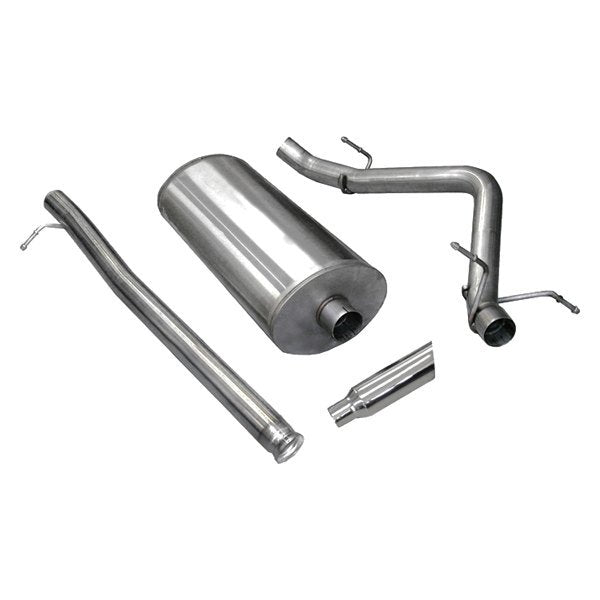Corsa Cat-Back Exhaust System Single Side Exit For Silverado /Sierra 07-09 24514