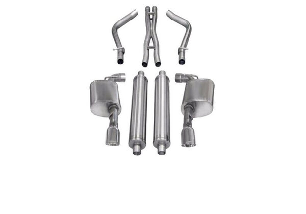 Corsa Performance Xtreme 304 SS Cat- Back Exhaust System For 300 SRT-8  - 14464