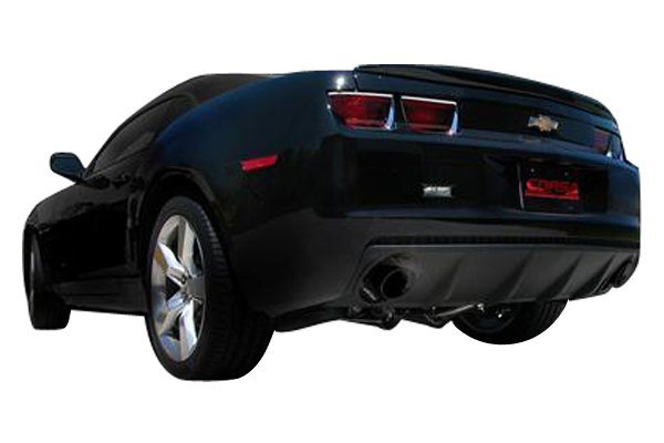 Corsa 304 SS Cat-Back Exhaust System w/Split Rear Exit For Camaro 10-15 14952BLK