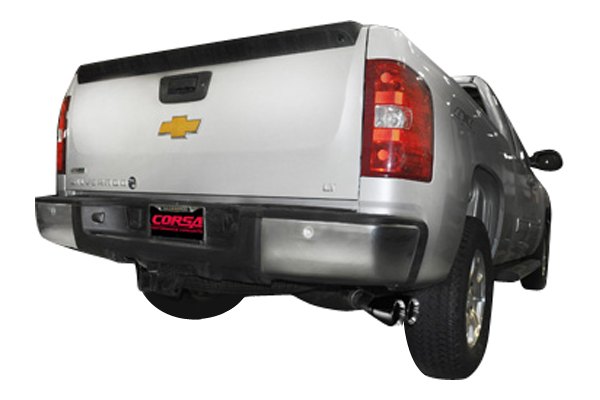 Corsa 304 SS Cat-Back Exhaust System with Dual Side Exit For Chevy/GMC 14523