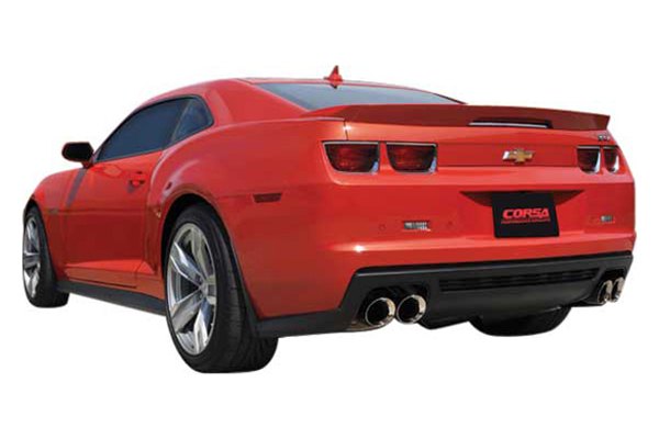 Corsa 304 SS Cat-Back Exhaust System with Quad Rear Exit For Camaro 10-15 14971